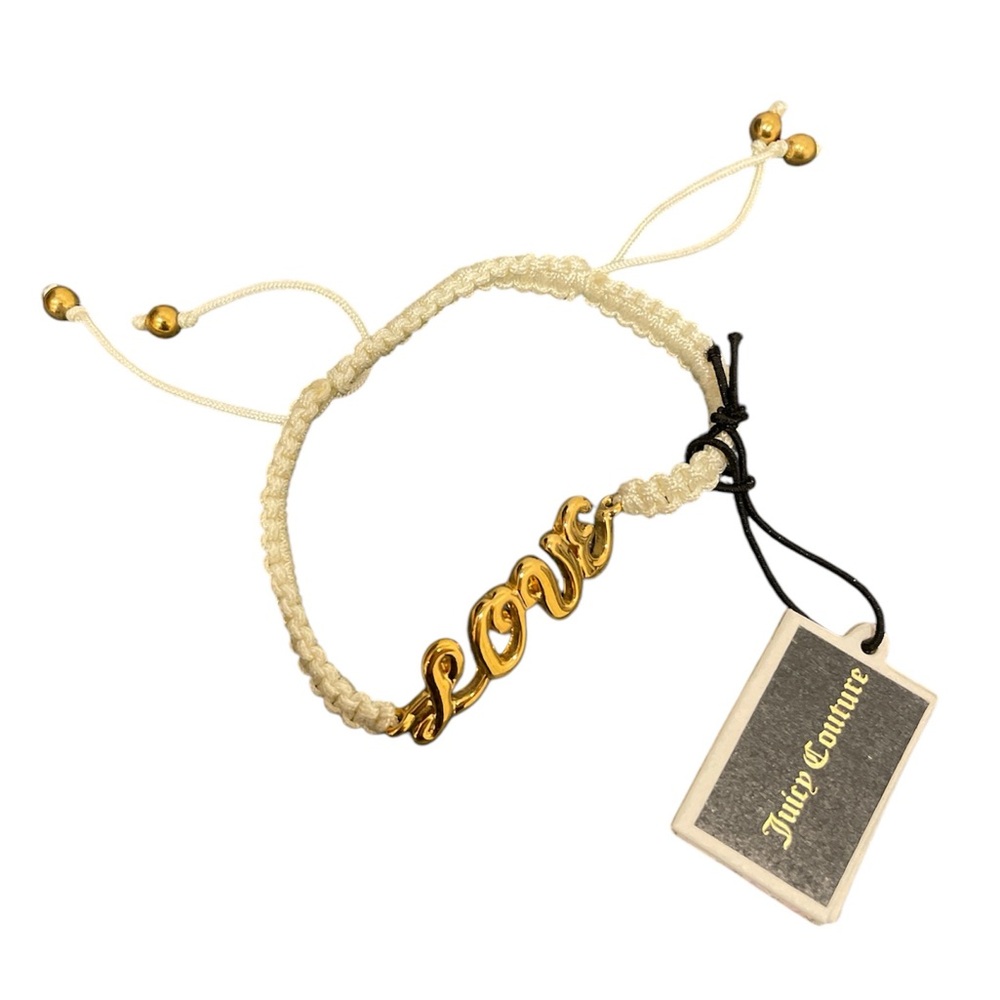 JUICY COUTURE FRIENDSHIP LOVE BRACELET